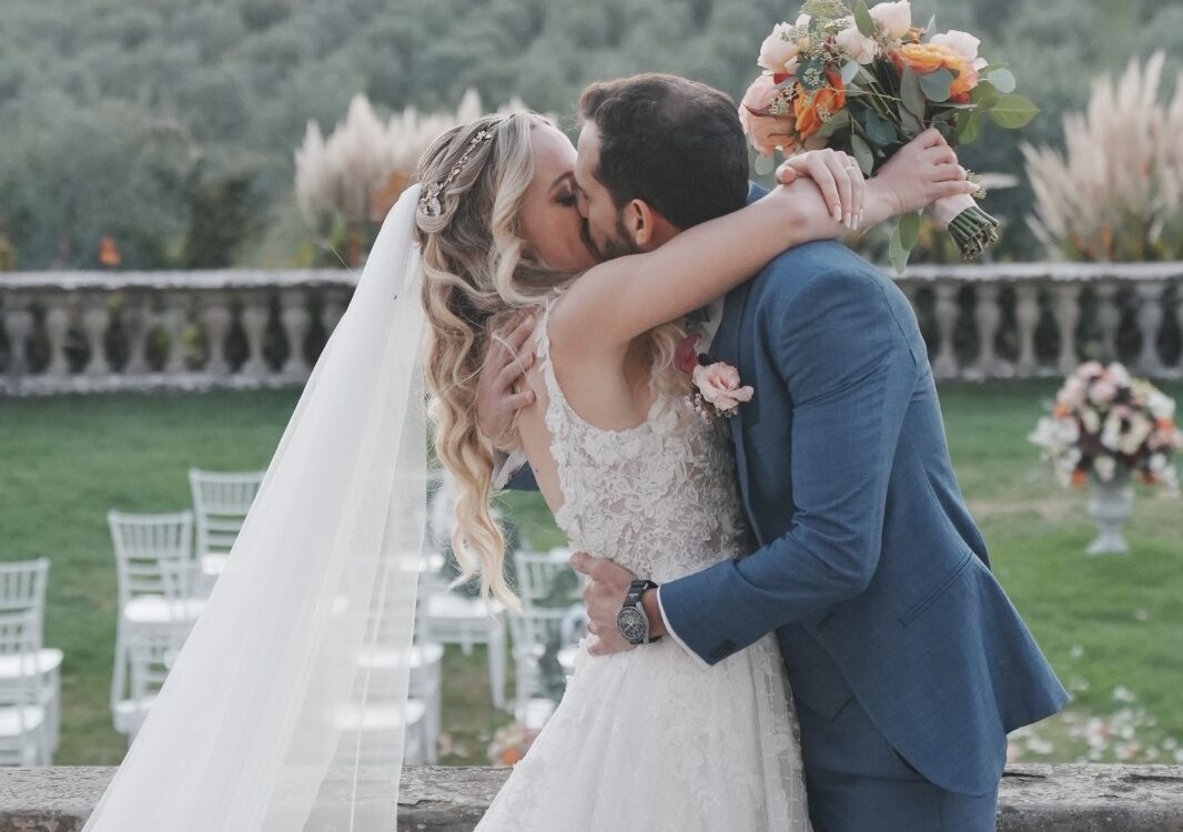 Matrimonio in Toscana per Jessica e Gabriel, dal Brasile con amore
